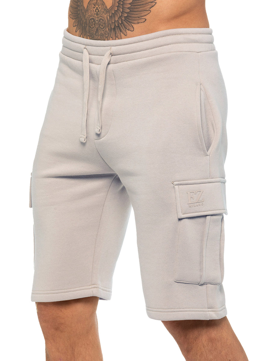 989Zé ENZO Mens Shorts Cargo Combat Casual Fleece Gym Training - Foto 7