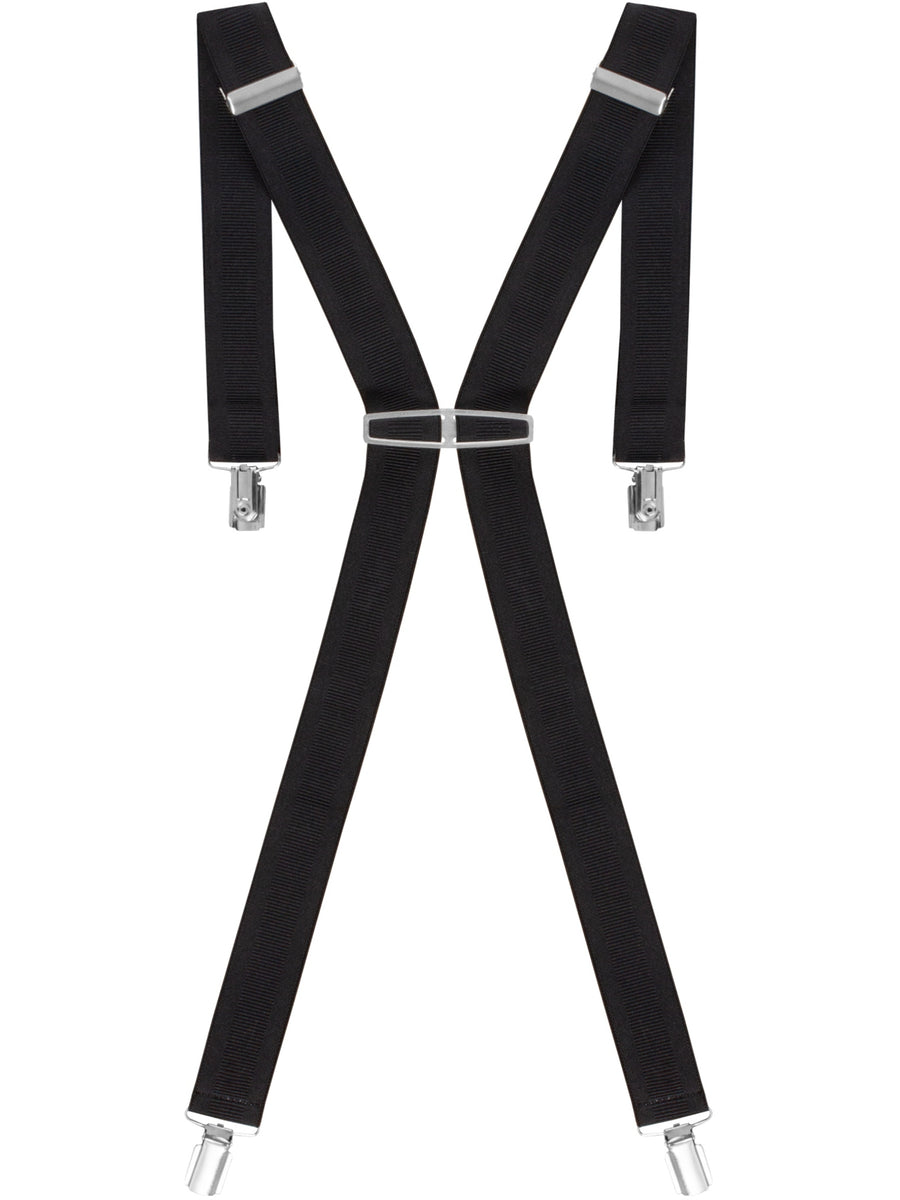 Men's Elasticated Braces Black ENZO Jeans