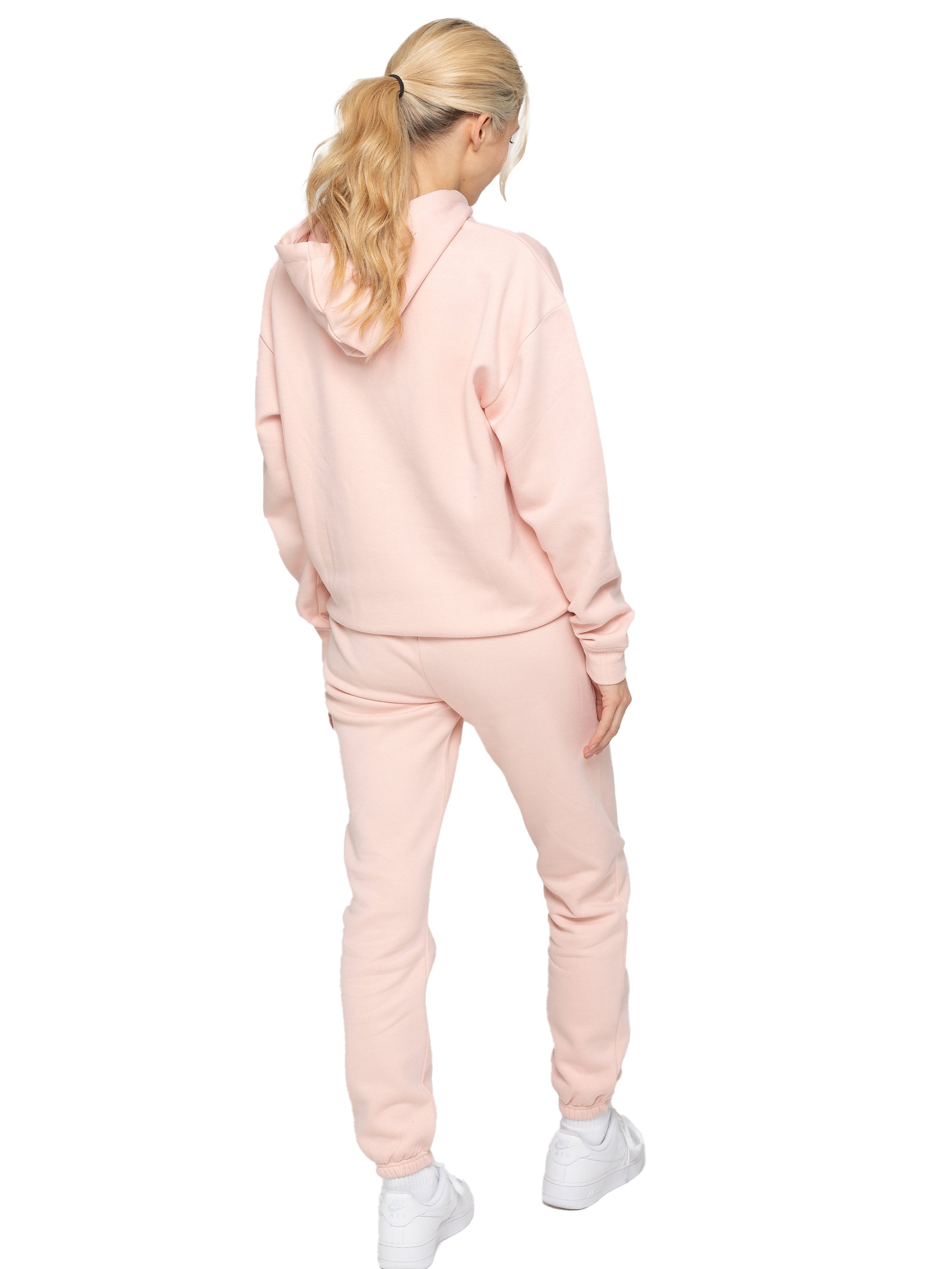 Essential Oversized Hoodie and Jogger Set Peach – ENZO Jeans