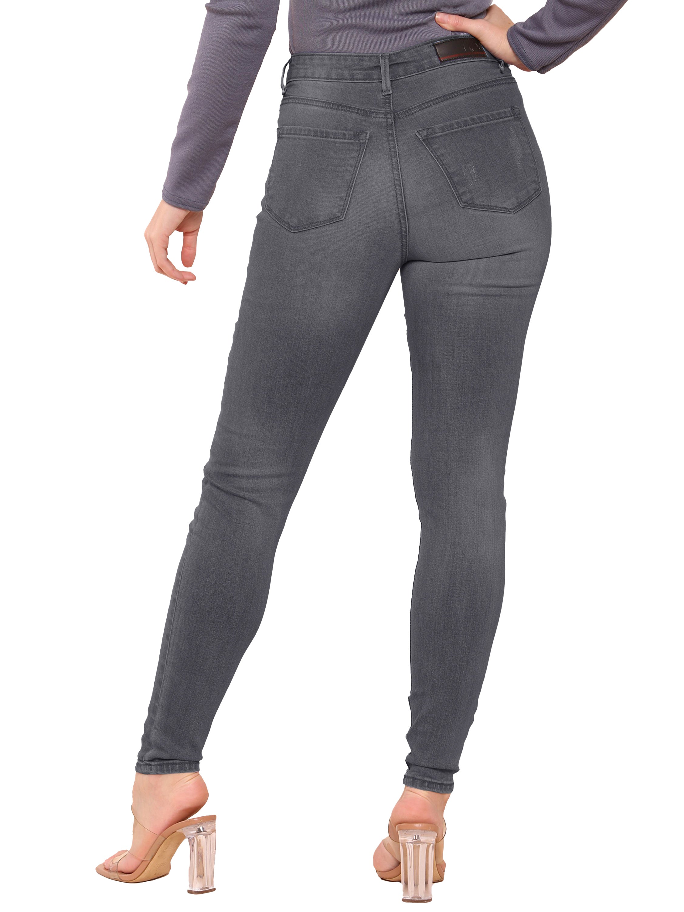 Enzo Womens Skinny Jeans Ladies Slim Fit Stretch New Denim Trouser