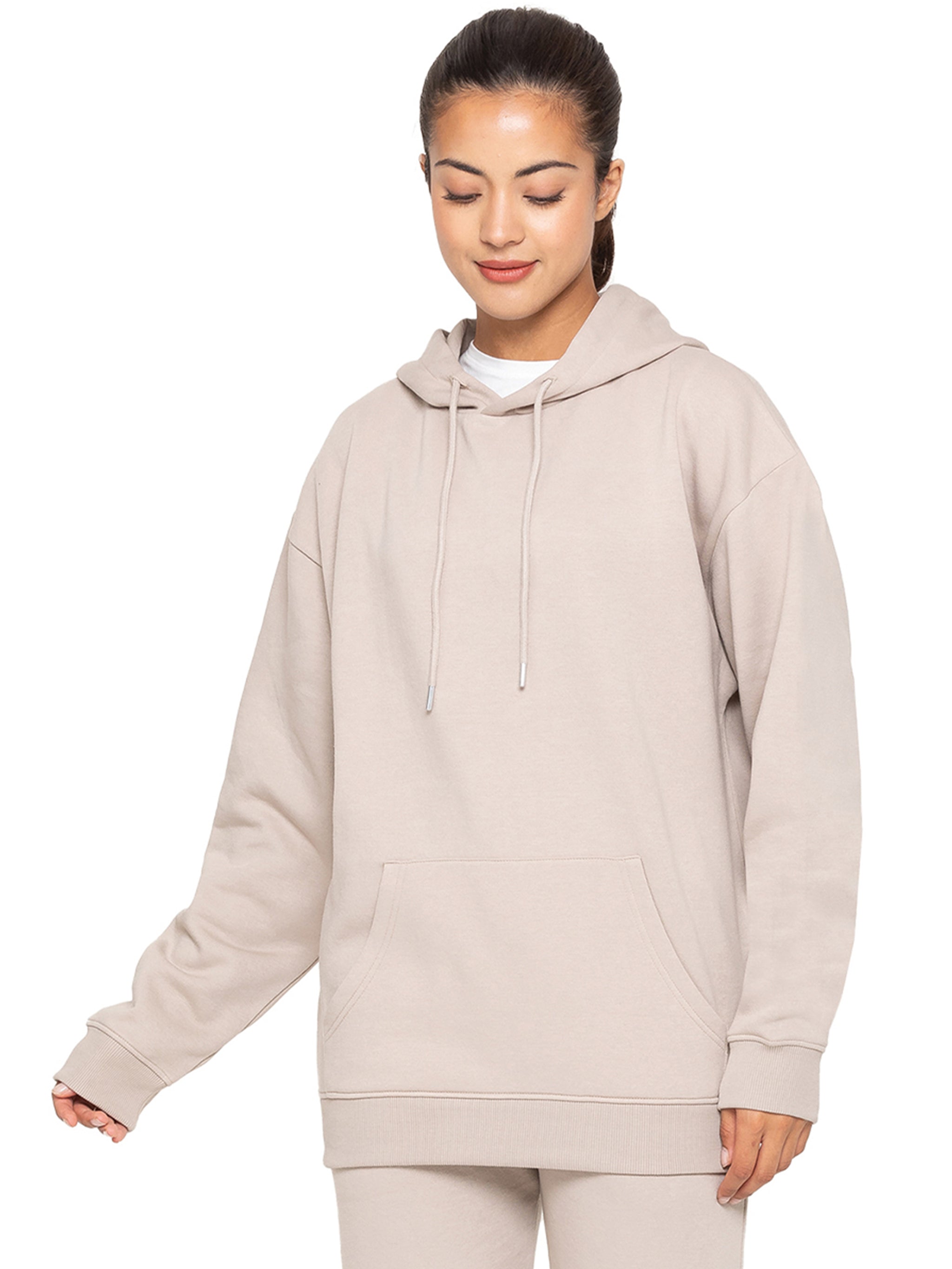 Pullover Hoodie Essential Oatmeal Hoodie FEAR OF GOD
